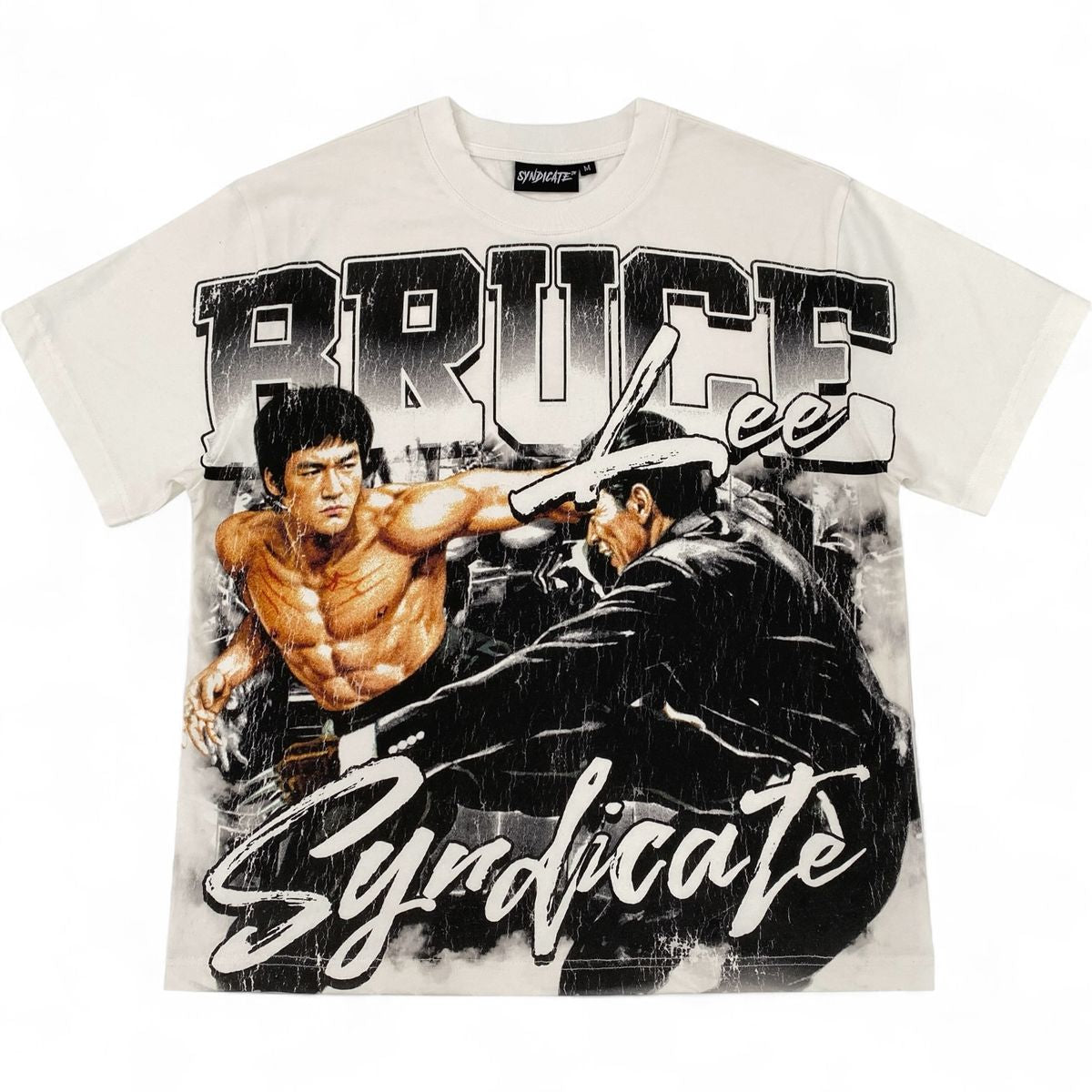 SYNDICATE SHIRT (Little Dragon" White)
