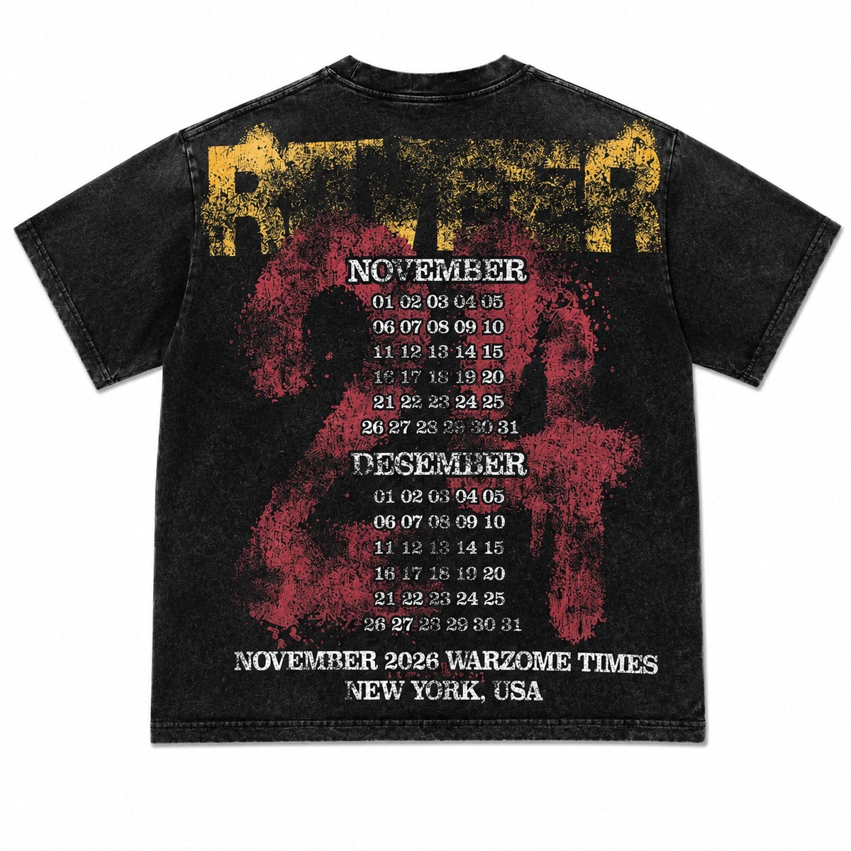 REVEER WARZONE TIMES TEE