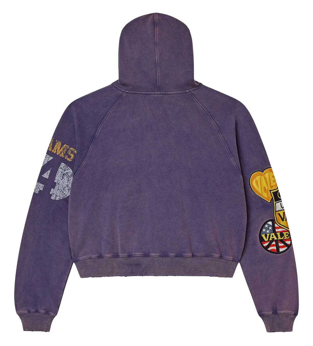 VALE FOREVER ARMY ZIP UP PURPLE