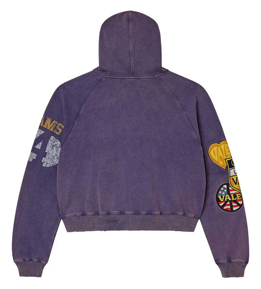 VALE FOREVER ARMY ZIP UP PURPLE