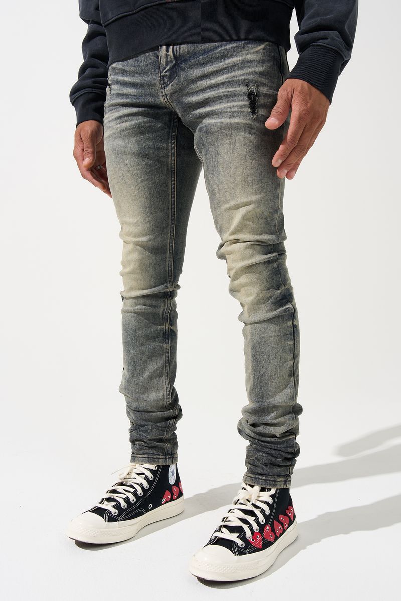SERENEDE SKINNY JEANS ( GUNMETAL )