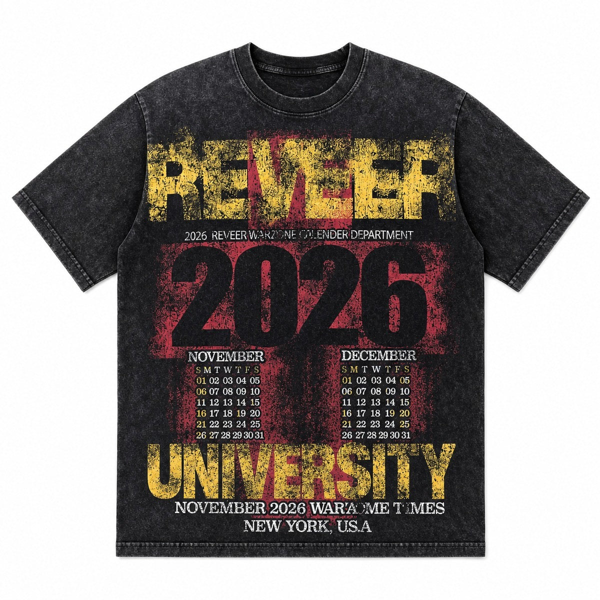 REVEER WARZONE TIMES TEE