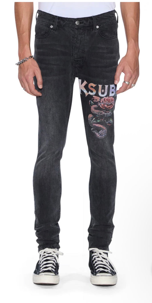 KSUBI JEANS (VAN WINKLE BLAKK METAL)