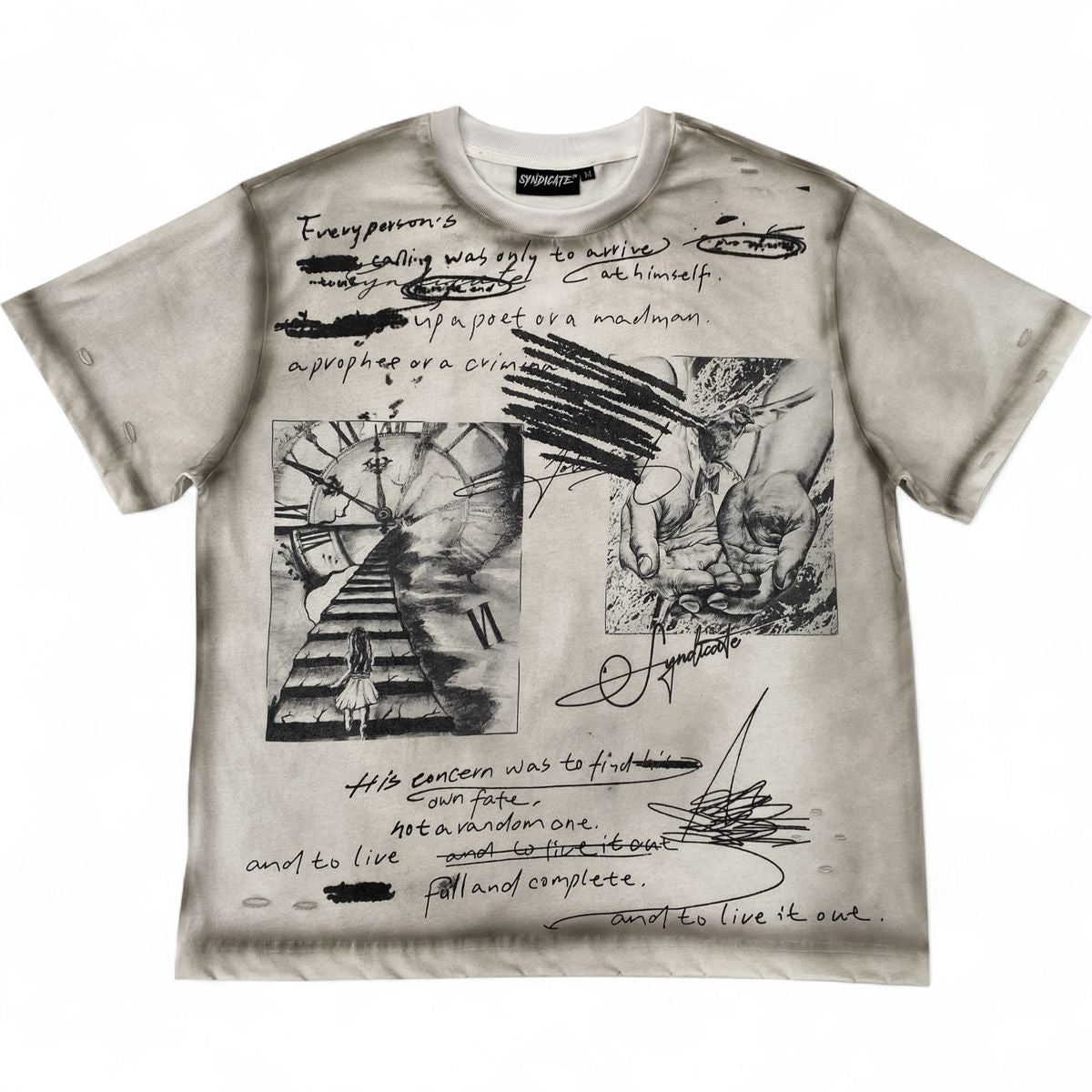 SYNDICATE SHIRT (Poet" White)