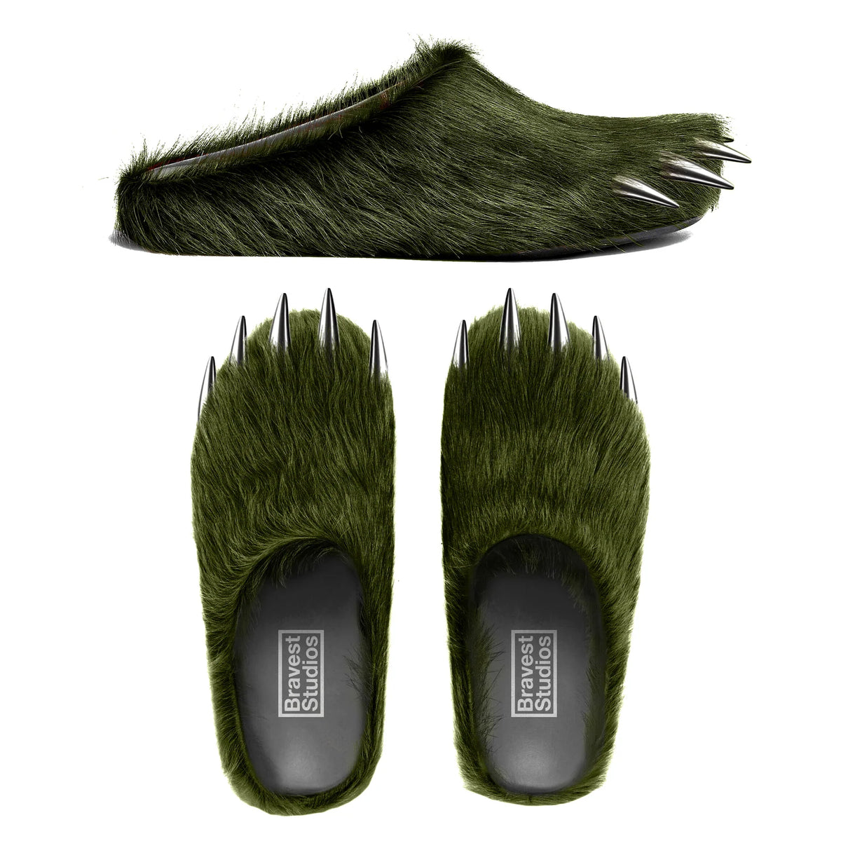 GREEN BEAR CLAWS MULES