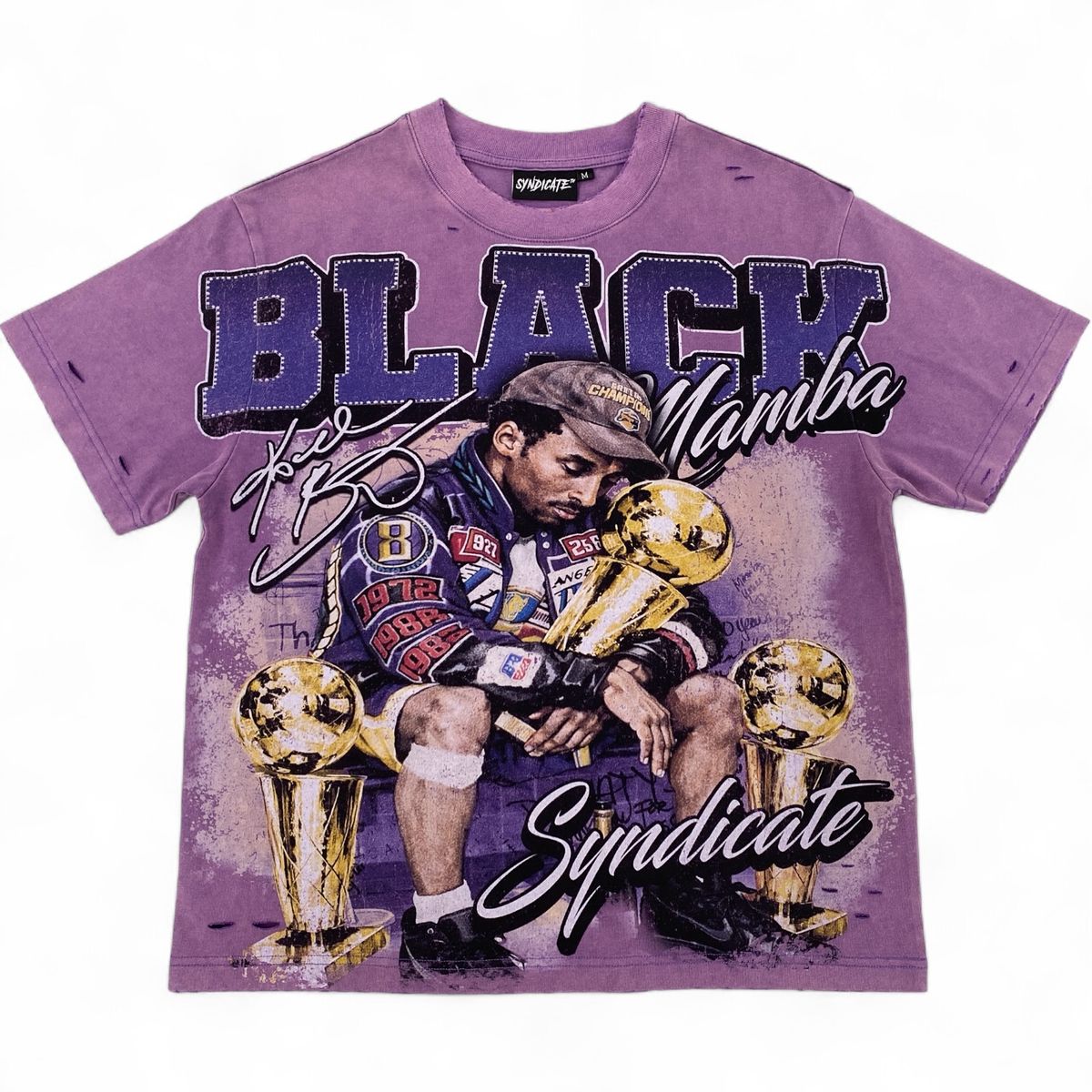 SYNDICATE SHIRT ("KB" Purple Wash)