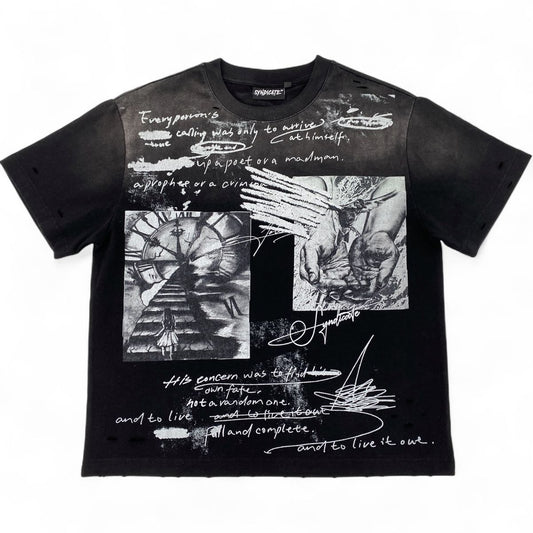 SYNDICATE SHIRT (Poet" Black )