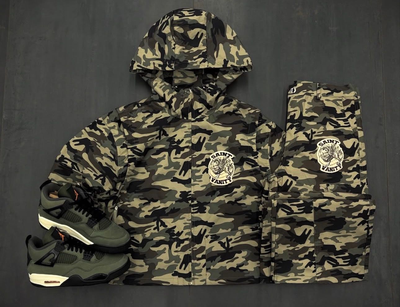 SAINT VANITY NYLON CAMO