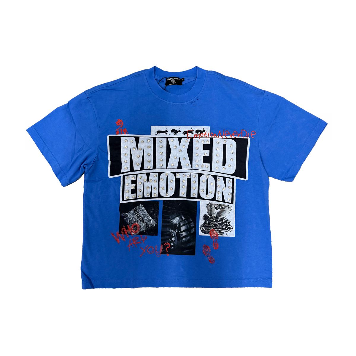 Mixed Emotions Blue “Lost Identity” Tee