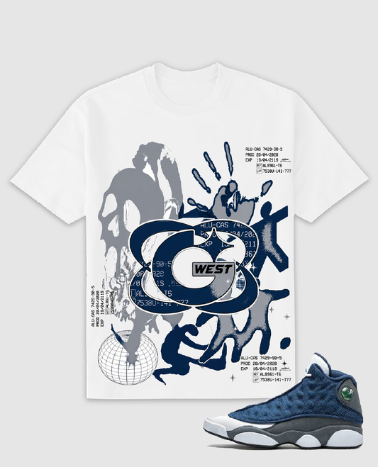 G WEST CYBER WAVE TEE