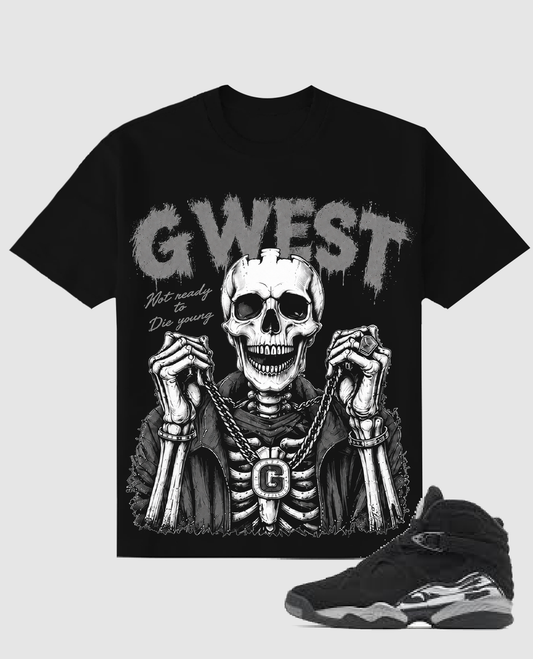 G WEST GRIM GLORY MENS TEE