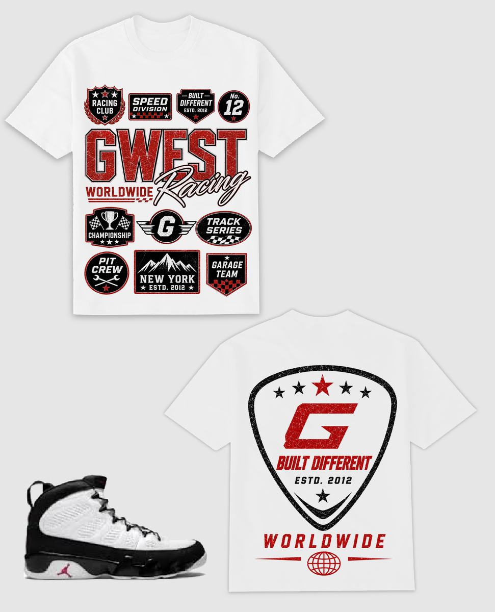 G WEST WORLDWIDE RACING TEE