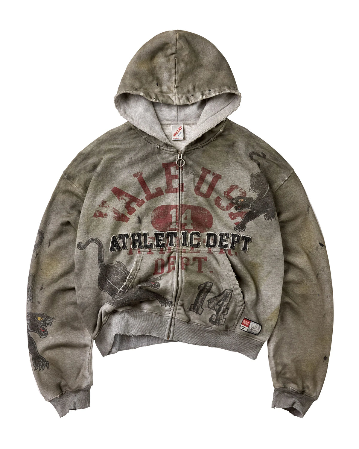 VALE FOREVER VARSITY ZIP UP