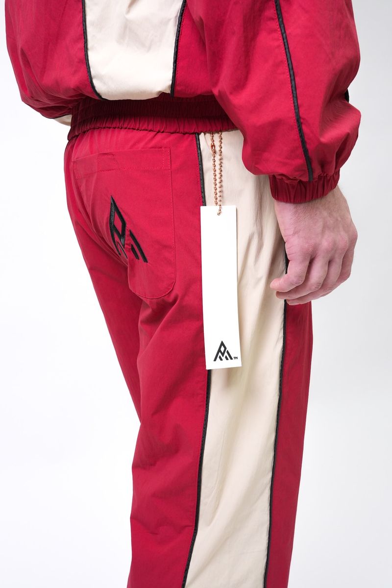 Paper Money Velocity Track Pants - Red