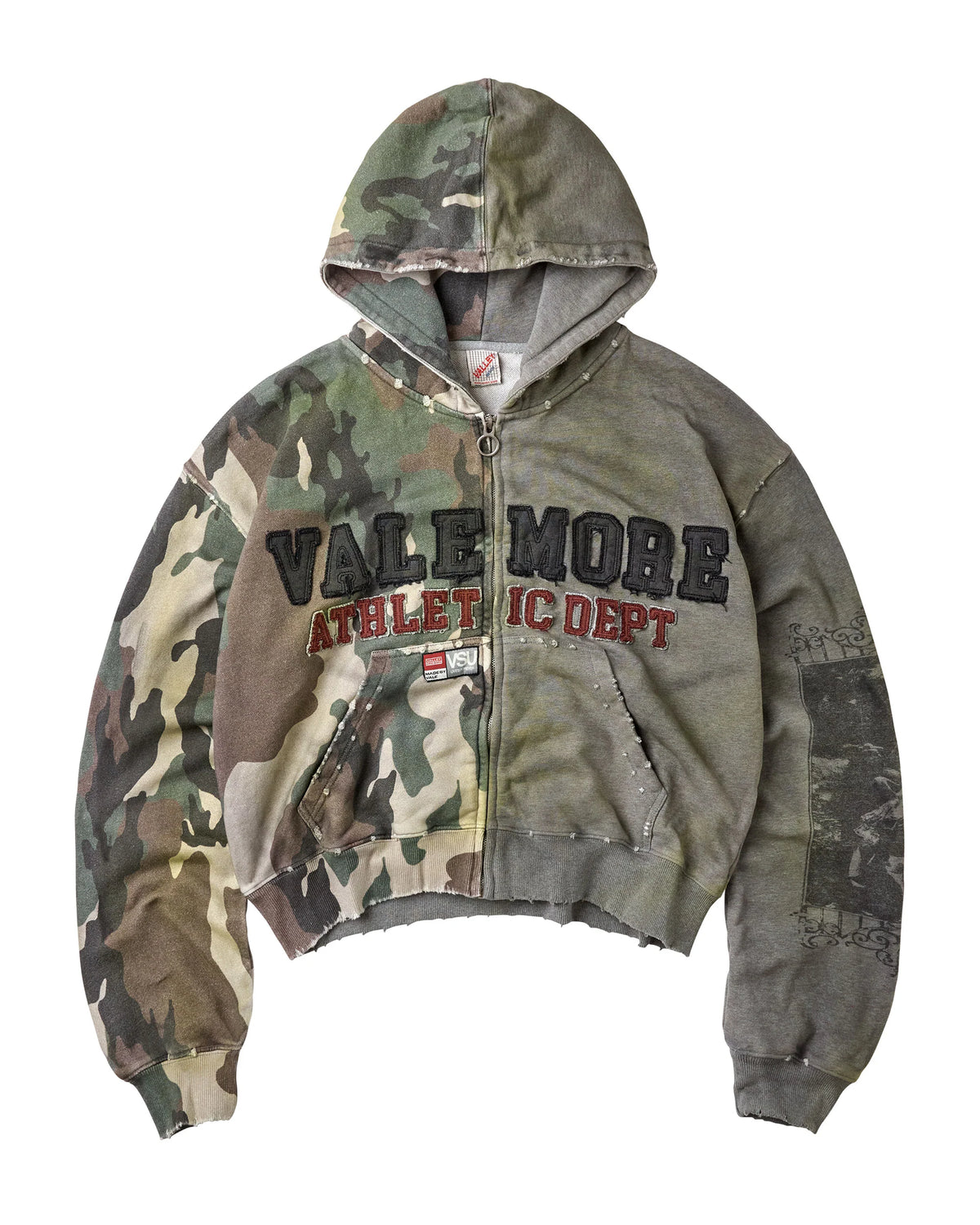 VALE FOREVER ZOMBIE ZIP UP HOODIE