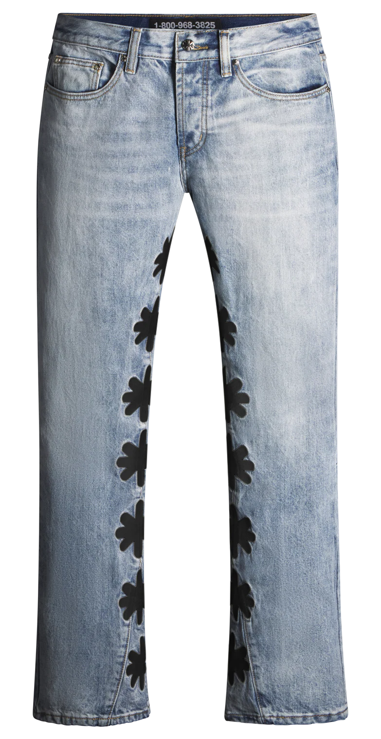 LOST SHDWS DENIM PANT (BLACK)