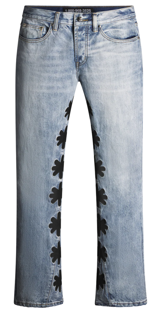 LOST SHDWS DENIM PANT (BLACK)