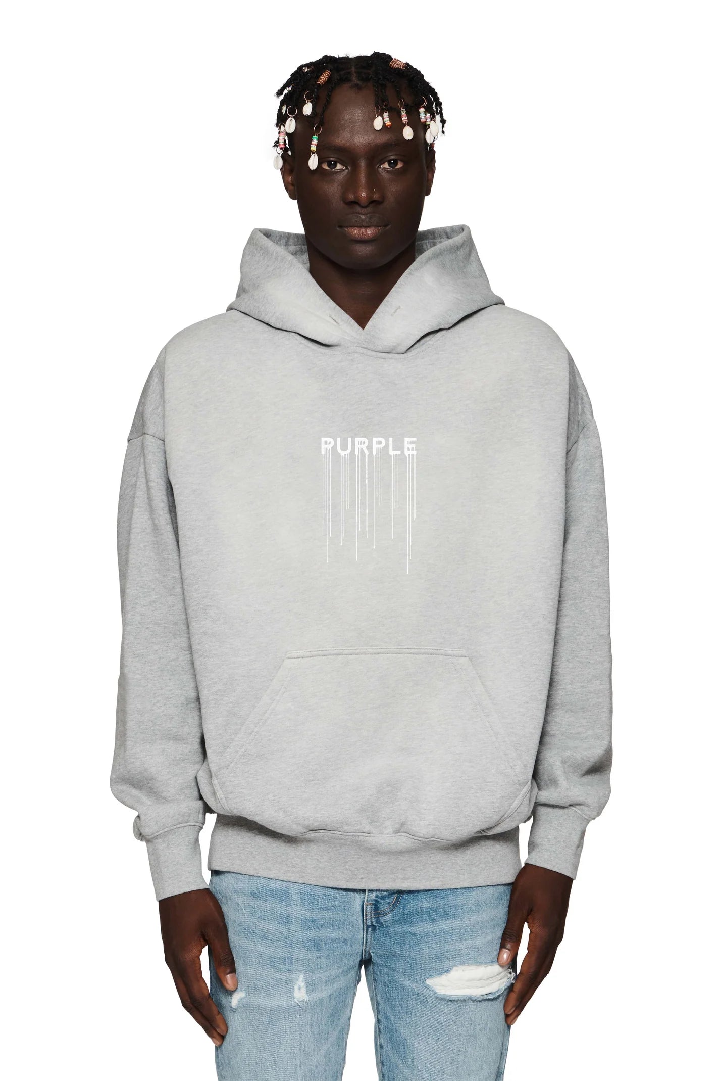 HWT FLEECE HOODIE (GREY)