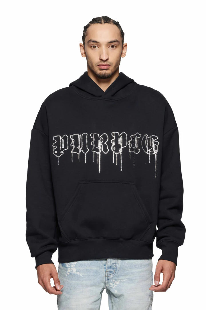 HWT FLEECE HOODIE BLACK